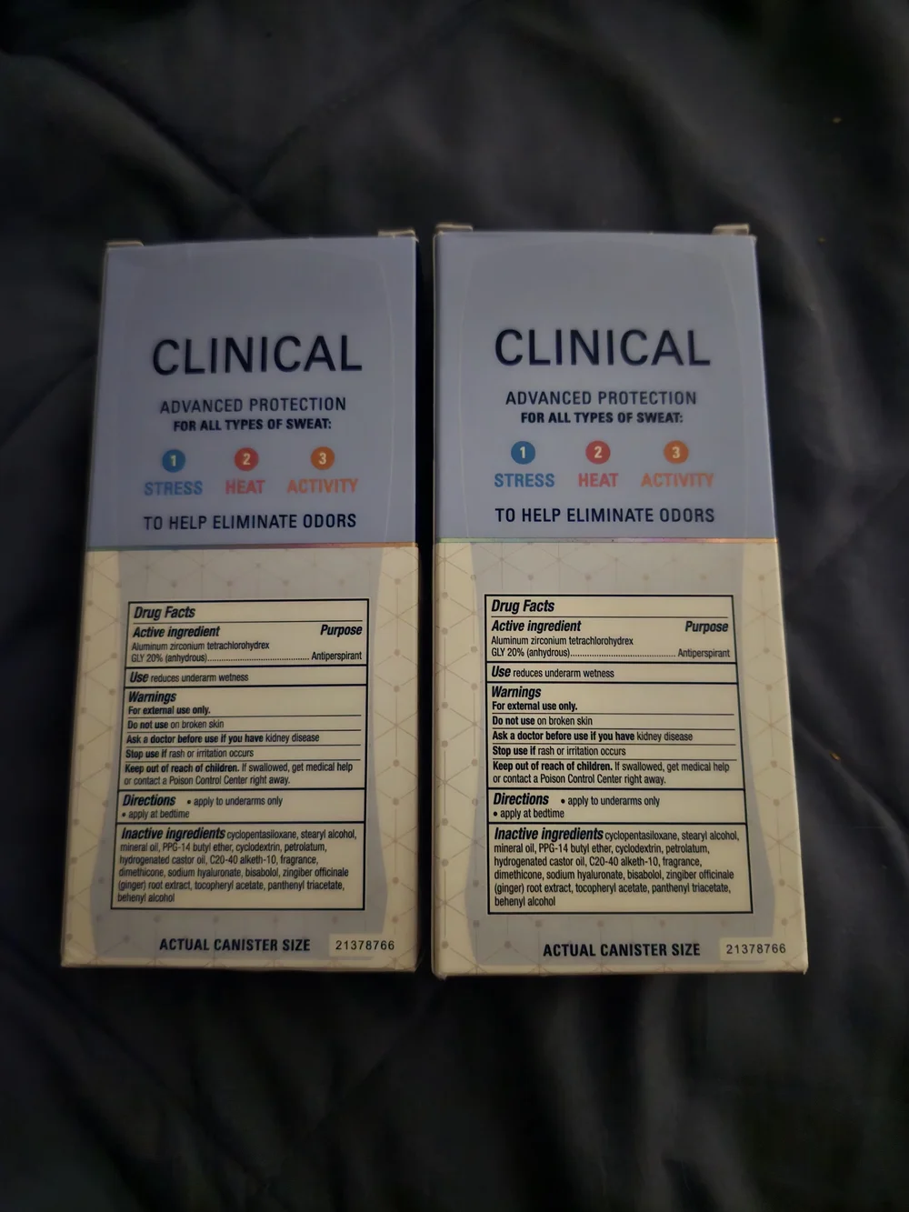 Clinical Completely Clean Invisible Solid Antiperspirant Deodorant - White